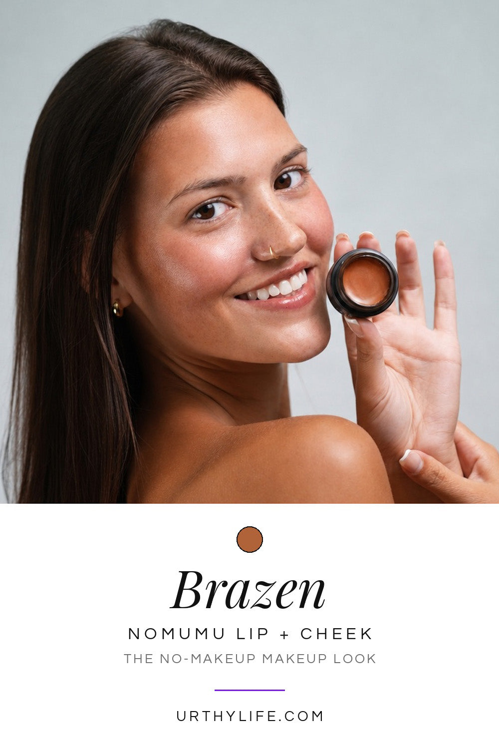 NOMUMU Lip + Cheek — Brazen — by Urthy