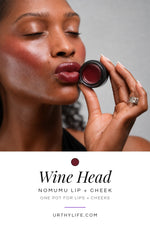 NOMUMU Lip + Cheek — Wine Head — by Urthy