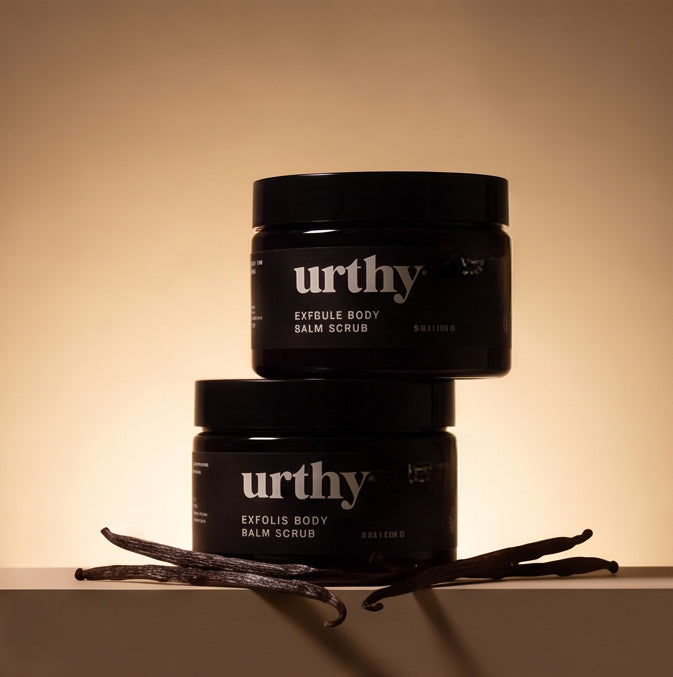 Holiday Exfolis Body Balm Scrub — VANILLA OPEN — by Urthy