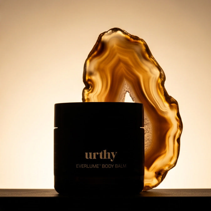 Holiday Everlume™ Body Glass Balm — Salted Caramel — by Urthy