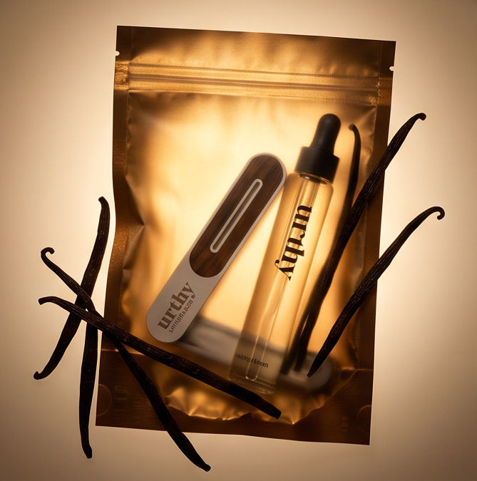 Holiday Car Vent Diffuser Kit — Vanilla OPEN — by Urthy