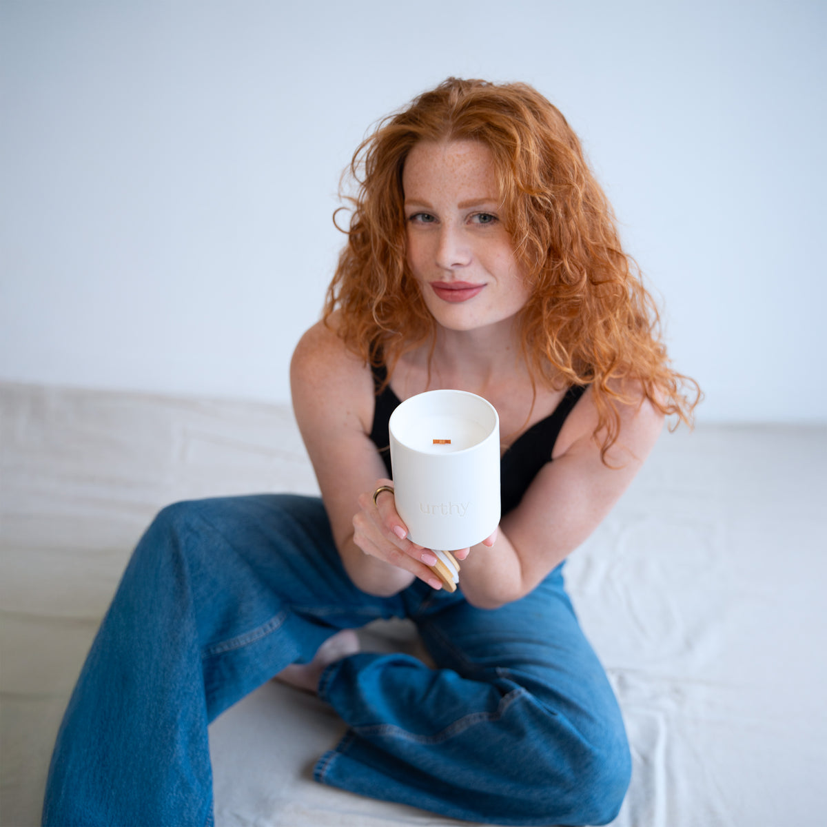 Signature Candles — 14 oz Candle by Urthy (view 4)