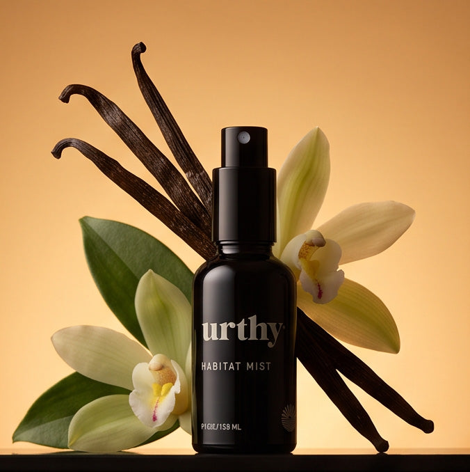 Holiday Habitat Mist Room Spray — VANILLA OPEN — by Urthy