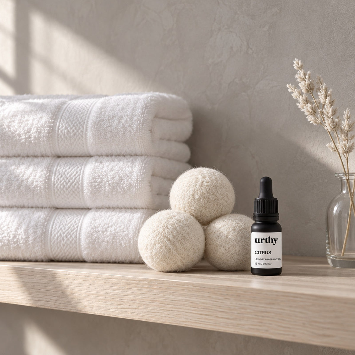 Hotelaire Scent Your Laundry Kit with white towels