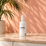 Hotelaire Habitat Mist room spray in the Palm Springs room