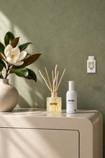 Hotelaire Charleston room with an EHREE plug-in in the wall outlet
