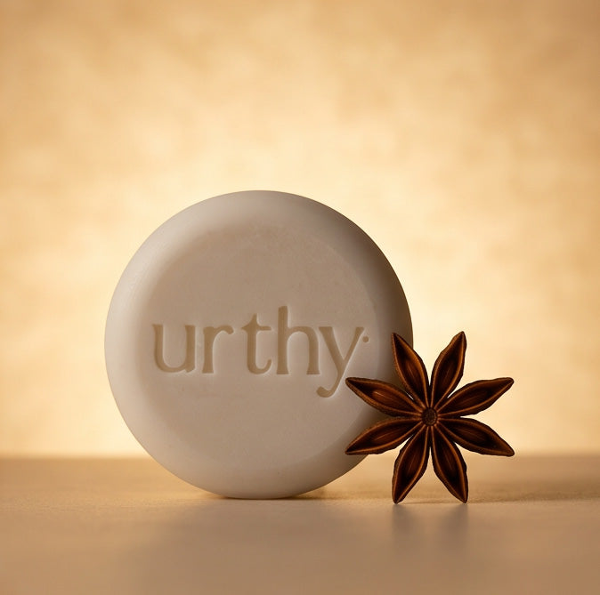 Holiday Solid Body Oil Bar — dirty chai — by Urthy