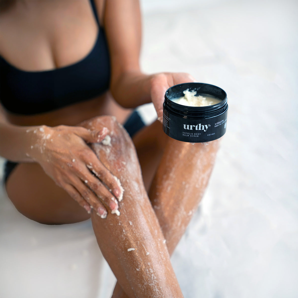 Holiday Exfolis Body Balm Scrub — Body Scrub by Urthy (view 5)