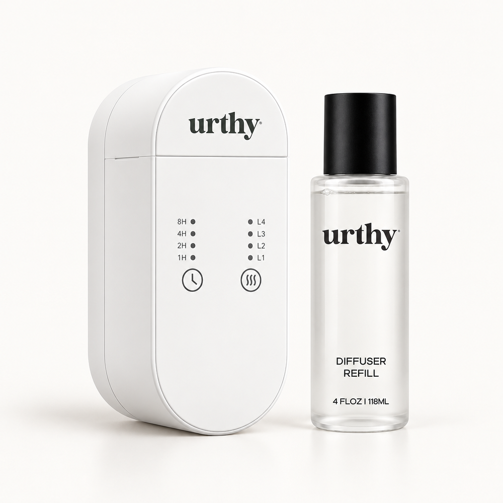 Hotelaire Urthy Mist Plug-In Gift Set – Waterless Hotel Scent Diffuser + Refill