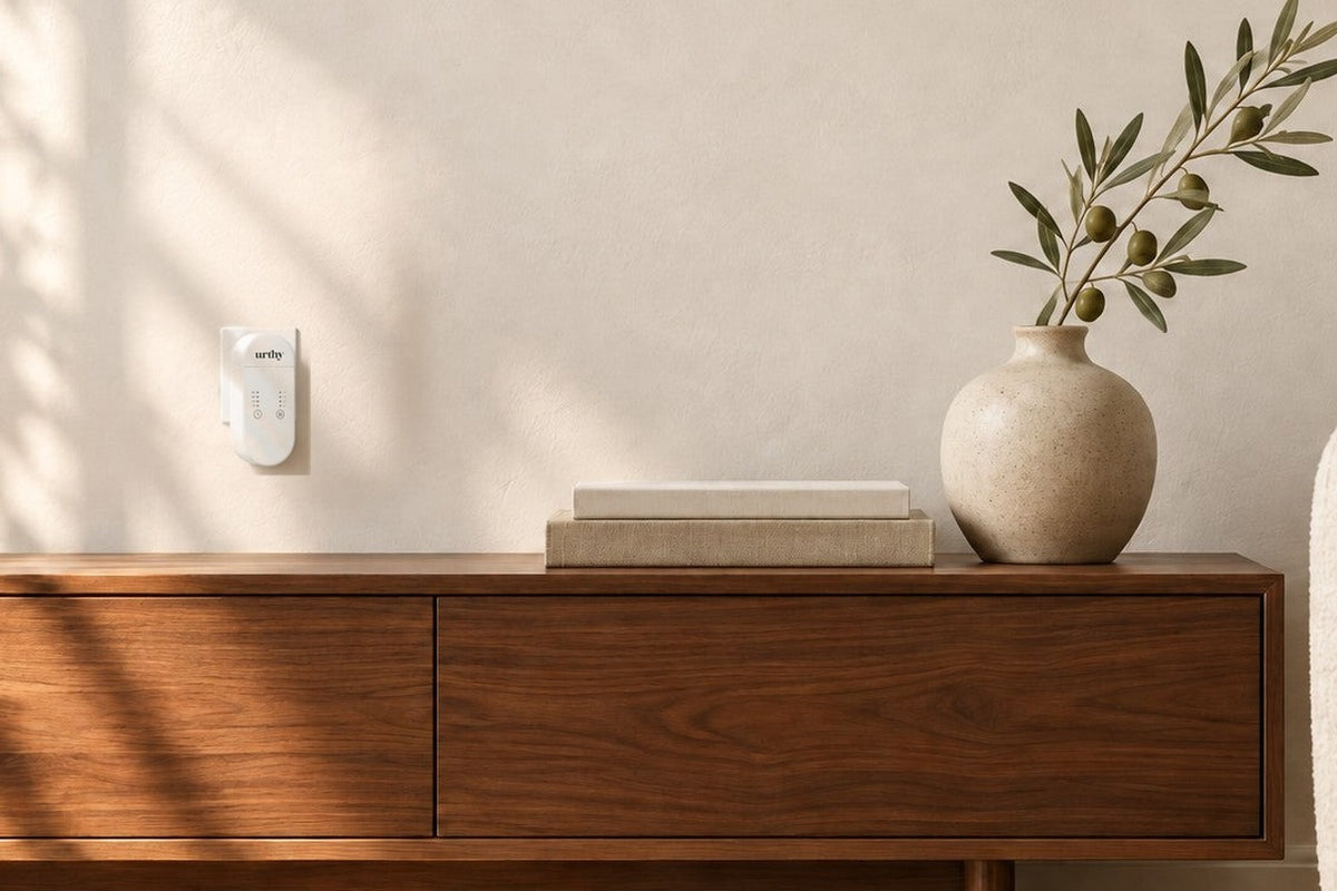 Urthy Mist plug-in in a living room